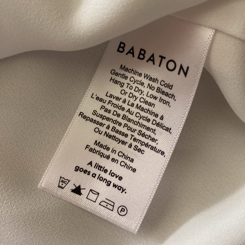 Babaton | White Sleeveless Casual Tank Top - Picture 4 of 7